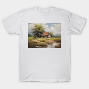 Old House by a Pond T-Shirt